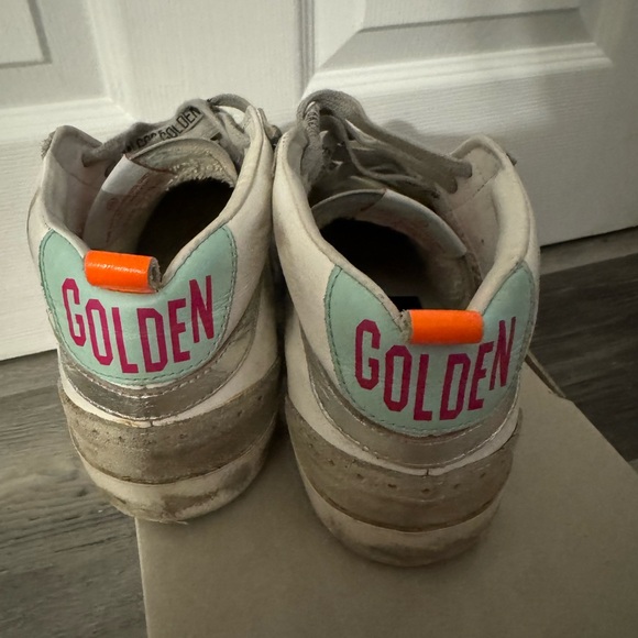 White Golden Goose Mid Star Size 6 - Picture 6 of 10
